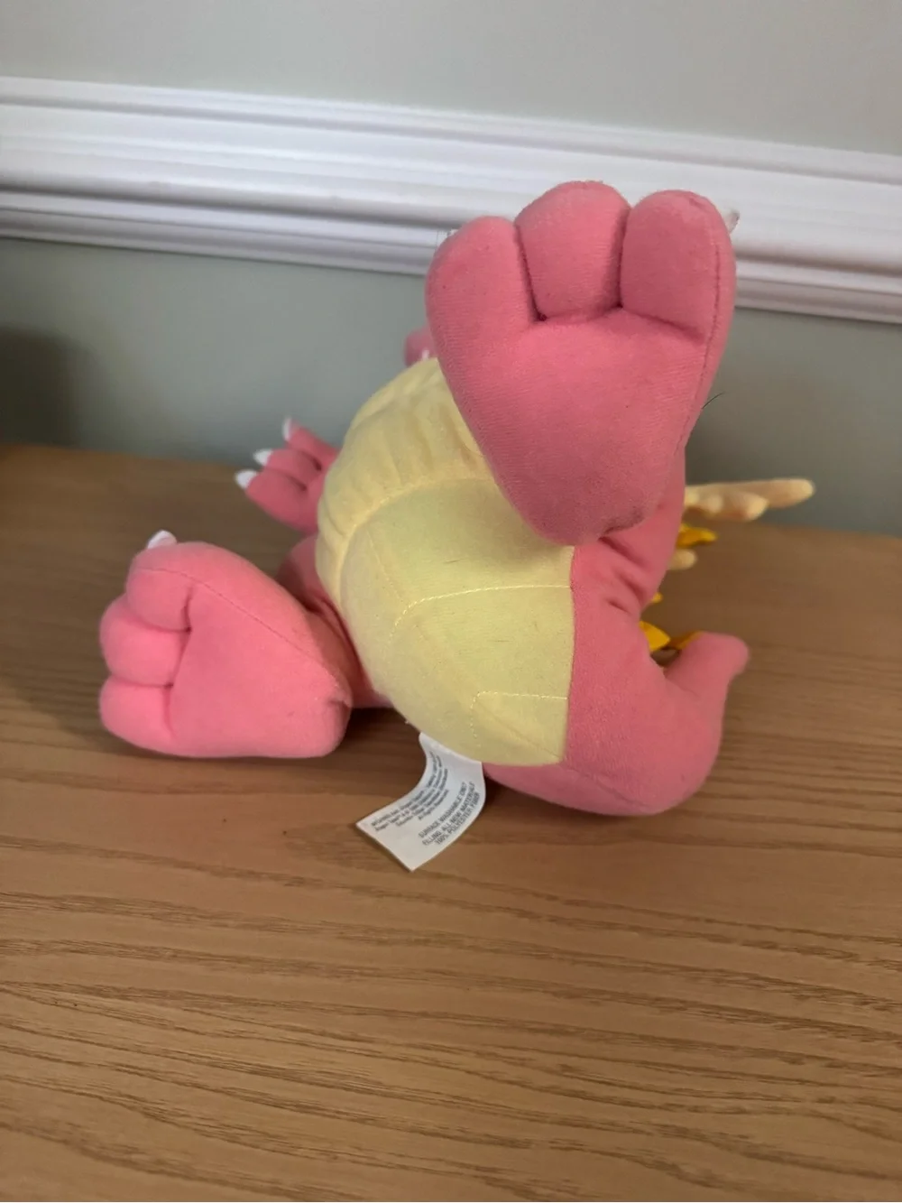 Vintage 1999 Dragon Tales Cassie Talking Light Up Plush Playskool Hasbro 14